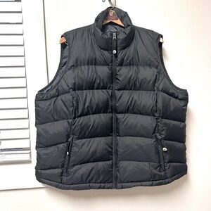 L.L.Bean Black Goose Down Vest Size 2XL - Warm, Lightweight, Excellent Condition
